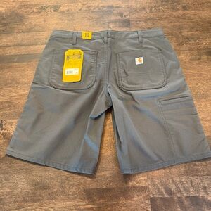 Carhartt Women’s Rugged Flex Work Shorts   Loose Fit NWT Gray